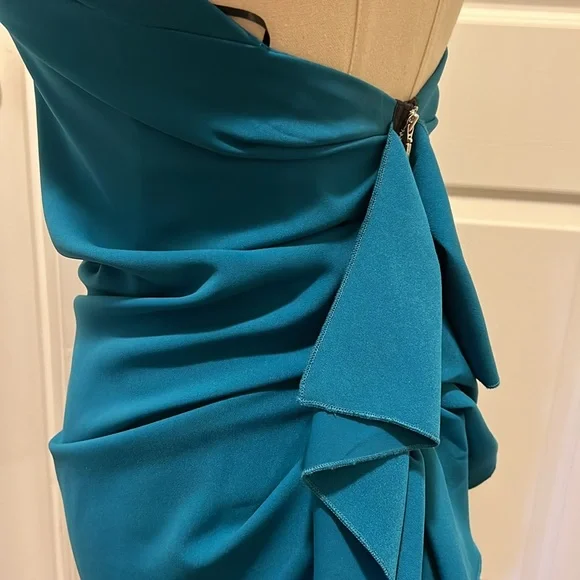 AIDA by Nicole Bakti Dress Teal - Picture 8 of 8